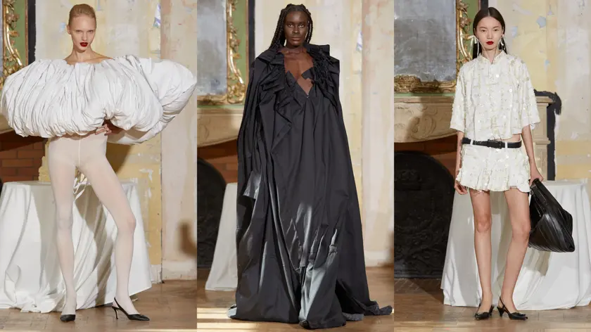 Elis i samarbete med det svenska upcycled fashion-fenomenet Hodakova – nya kollektionen visas på Paris Fashion Week.