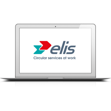 Elis logo laptop