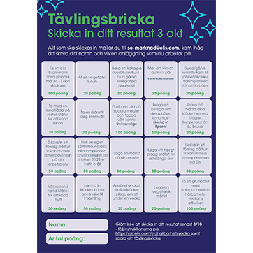Hållbarhetsvecka tävling 2024