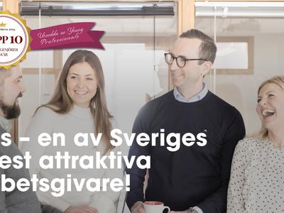 Elis rankas som en av Sveriges 10 mest attraktiva arbetsgivare